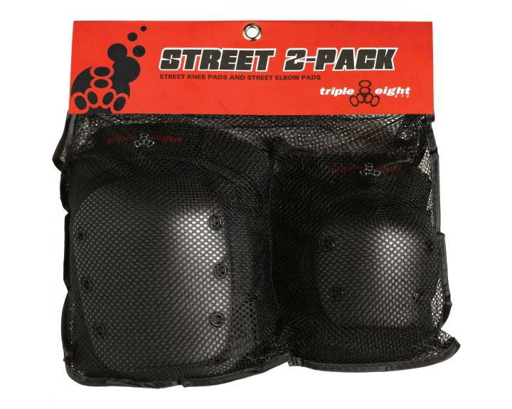 Triple 8 Street Protective 2 Pc Pad Set