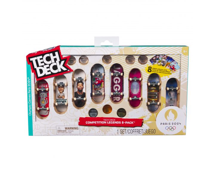 Tech Deck Olympic Competition Legends 8-Pack - 6 PK