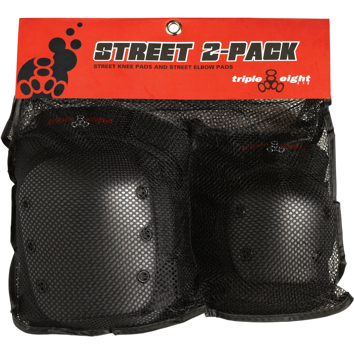 2-Piece, X-Small Triple 8 Street Protective Pad Set