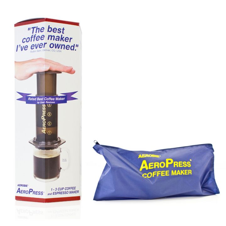 Buy Aerobie Aeropress Coffee Maker + Tote Bag - 11 Pack from TKC Sales Ltd.