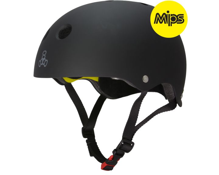 Triple 8 Dual Certified MIPS Helmet - Rubber Black