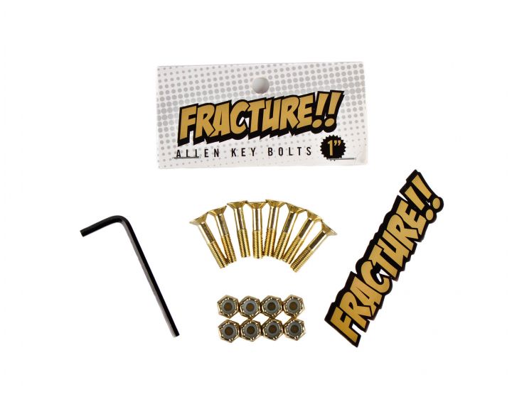 Fracture 1" Gold Allen Bolts