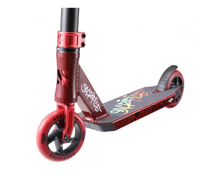 Sacrifice Mini Flyter V2 Red/Black Graffiti Scooter