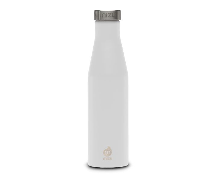 Mizu S6 Water Bottle - White