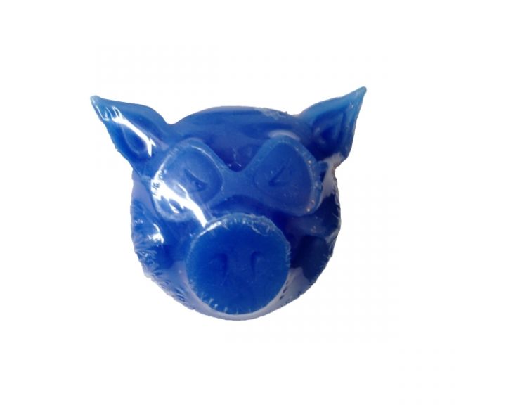 Pig Head Wax Blue