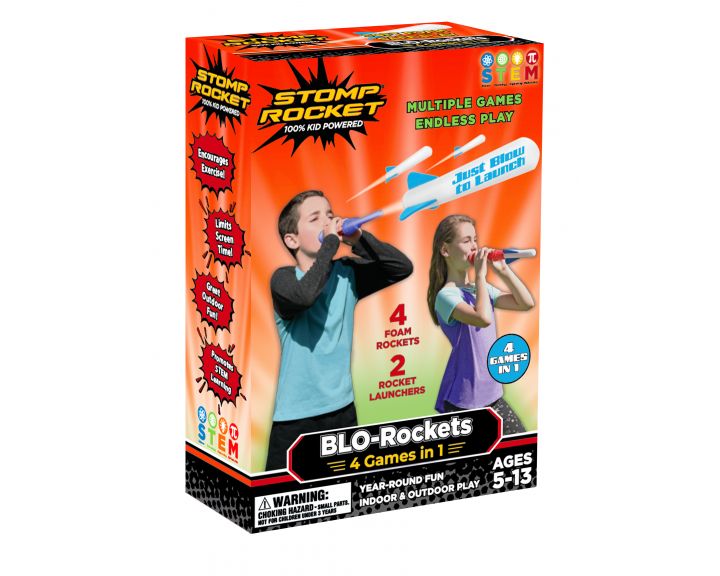 STOMP ROCKET BLO-Rockets - 12 PK