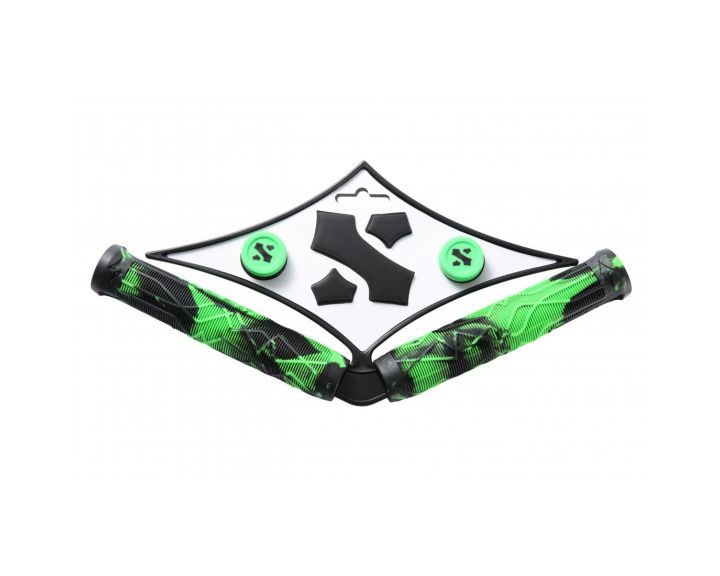 Sacrifice SPY Grips - Black/Green