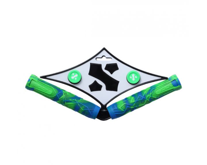 Sacrifice SPY Grips - Blue/Green