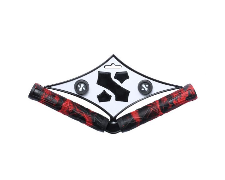 Sacrifice SPY Grips - Black/Red