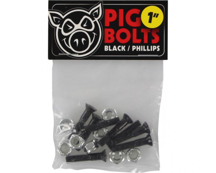 Pig Black Bolts 1" Phillips