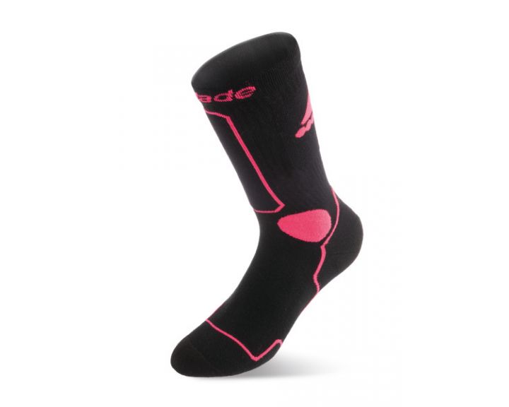 Rollerblade Skate Socks W Blk/Pnk 