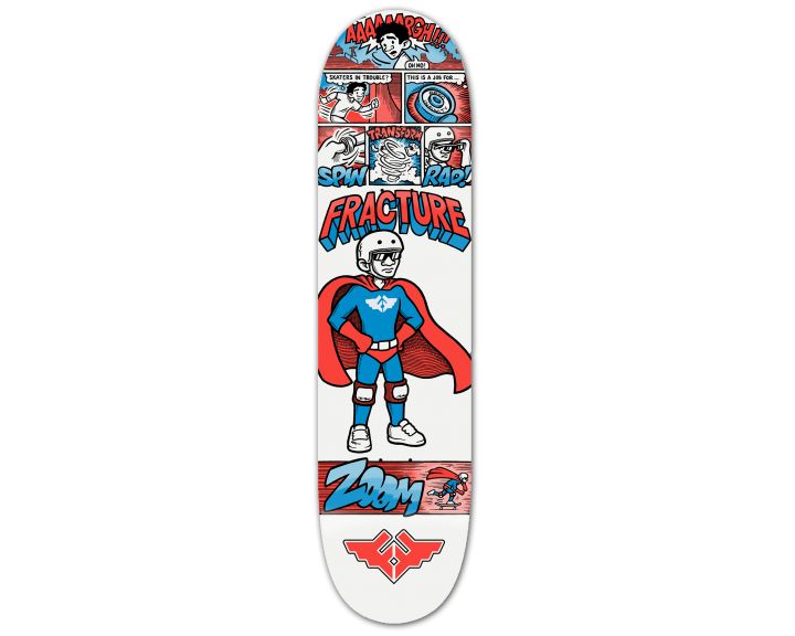 Fracture x Jon Horner Fracture Man Deck - 8.0