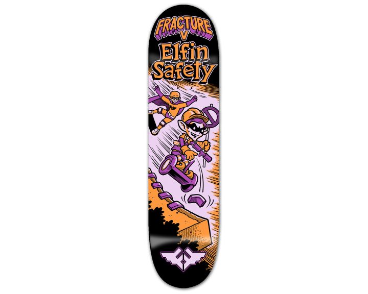 Fracture x Jon Horner Elfin Safety Deck 7.75 