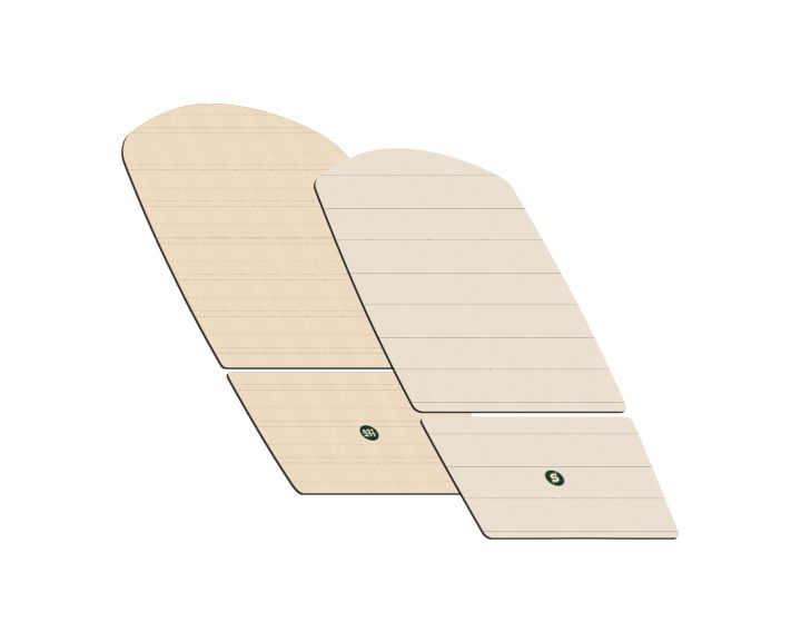 F-One Front + Middle Pad - Mitu Bamboo