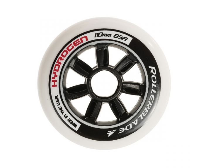 Rollerblade Wheels Hydrogen 110/85A (8 Pack) - Black