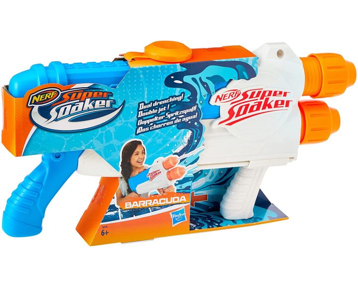 Nerf SuperSoaker Barracuda -  4 Pack