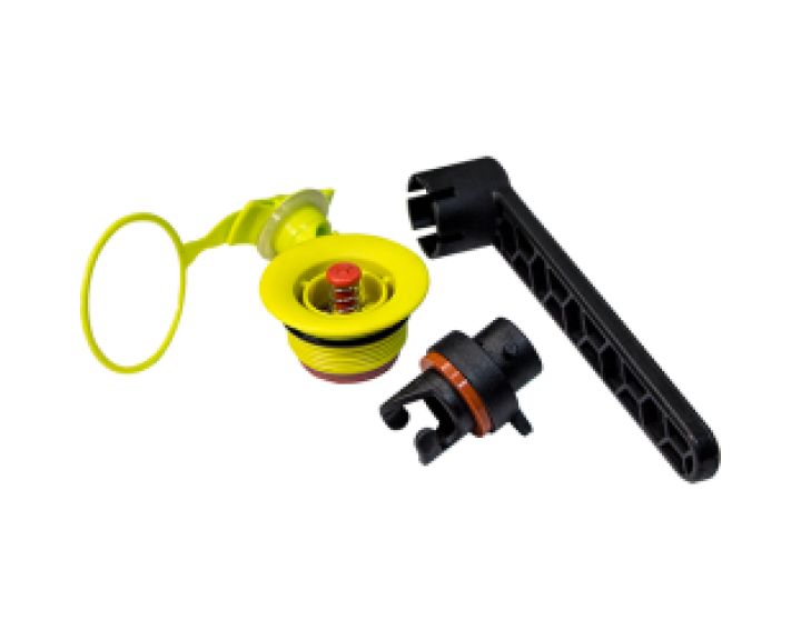 F-One One Pump Valve Repair Kit (Lime)