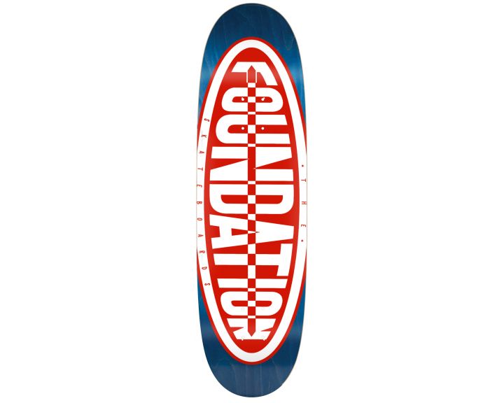 Foundation Oval Egg Navy/Red 8.8