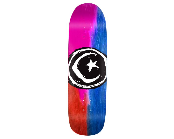 Foundation Star & Moon Dyed Shaped 8.0