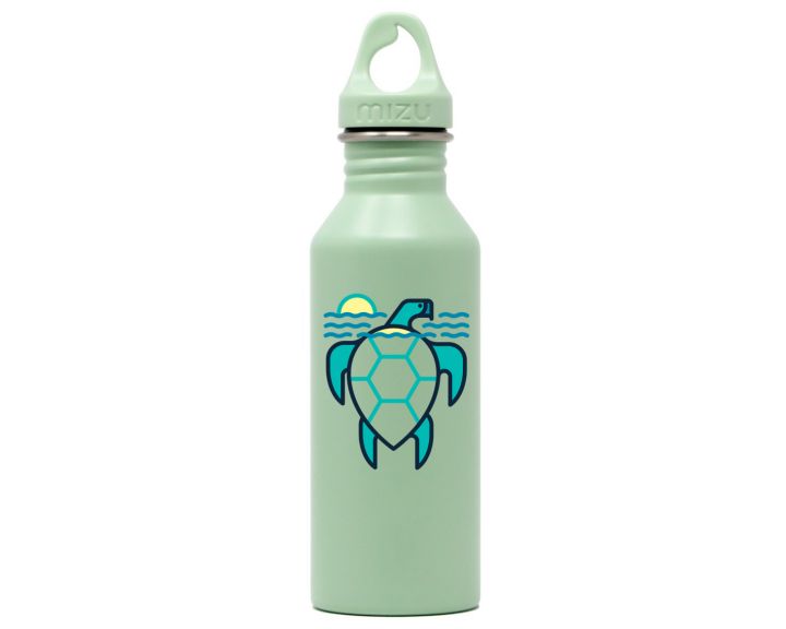 Mizu M5 Water Bottle - Turtle Sea Glass