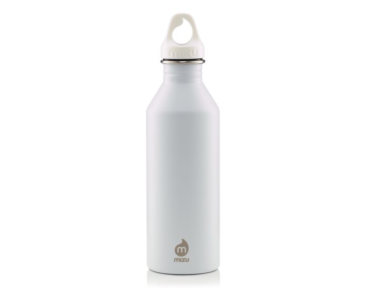 Mizu M8 Water Bottle - White