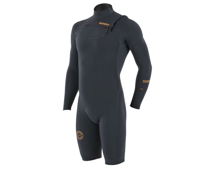 Manera Seafarer Shorty Hybrid Front Zip 3.2mm - Anthracite