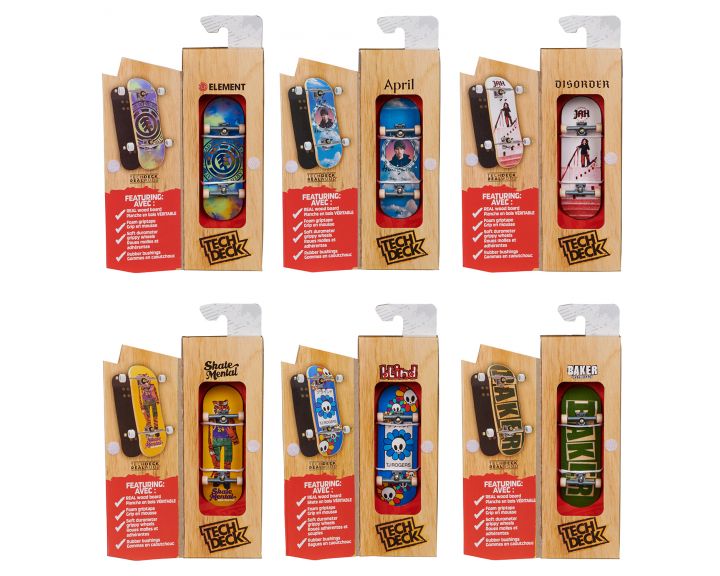 Tech Deck Performance Wood Board (M07) - 6 PK