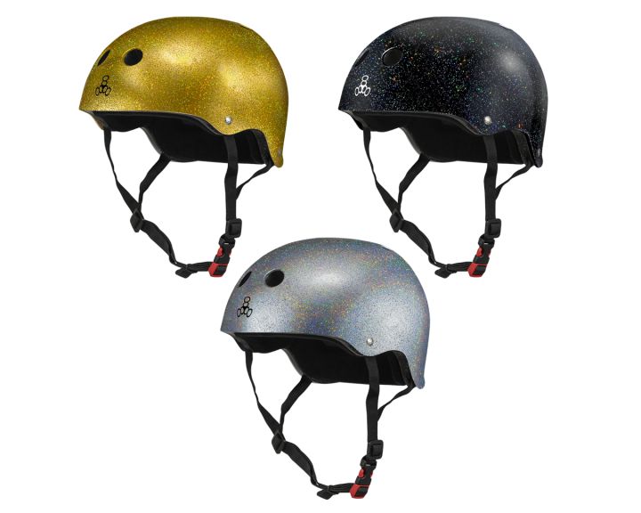 Triple 8 THE Certified Sweatsaver Helmet - Glitter Edition