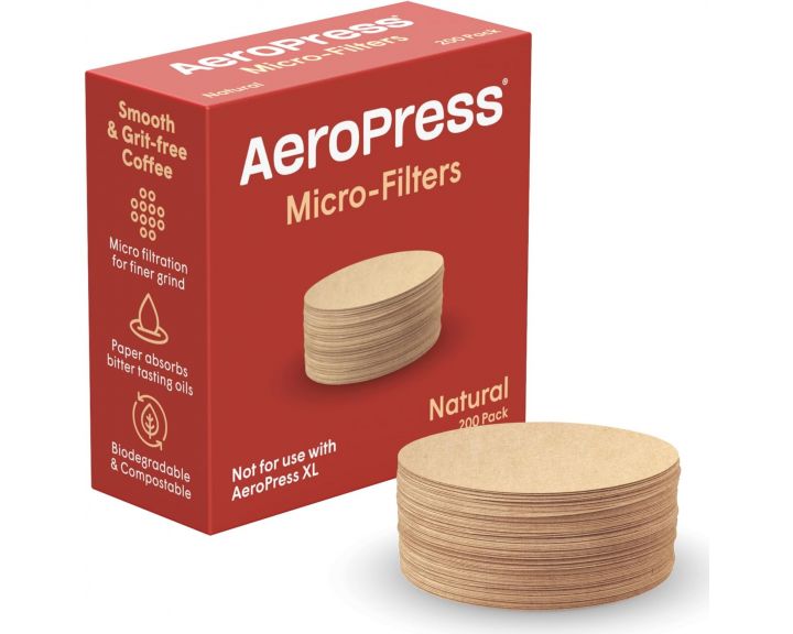 Aeropress Natural Filters (200 Count) - 24 Pack