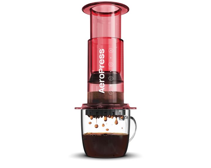 AeroPress Clear Red