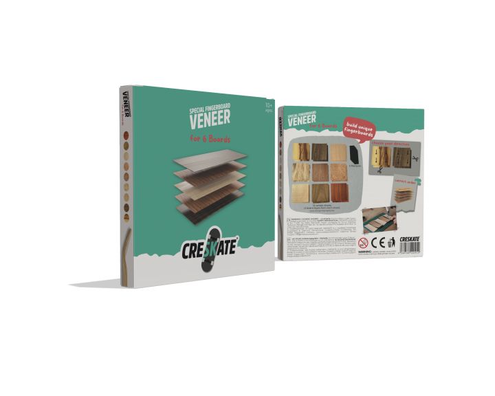 Creskate Fingerboard Special Veneer - 6 Boards