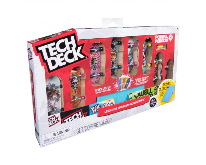 Tech Deck Legends Sk8shop Bonus Pack - 6 PK