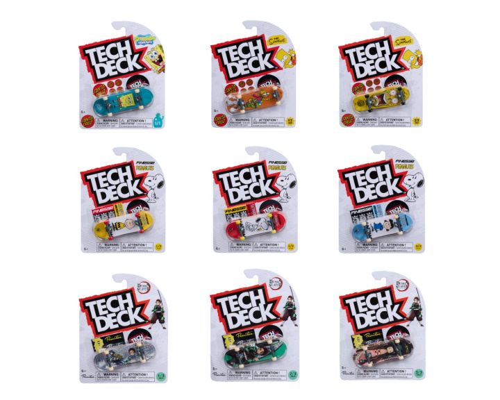 Tech Deck 96mm Fingerboard Entertainment (M03) - 12 PK