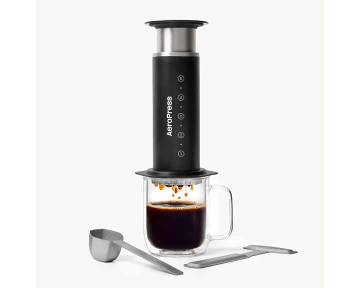 AeroPress Steel Coffee Maker - Black