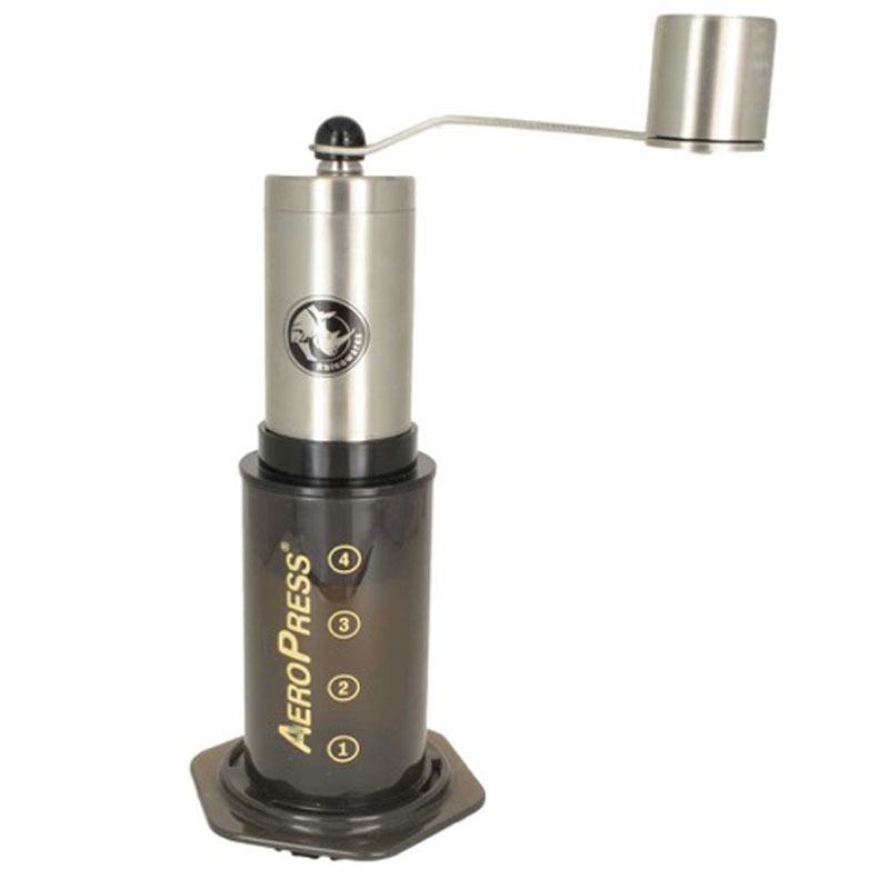 buy rhinowares coffee grinder aeropress compatible from particle size distribution