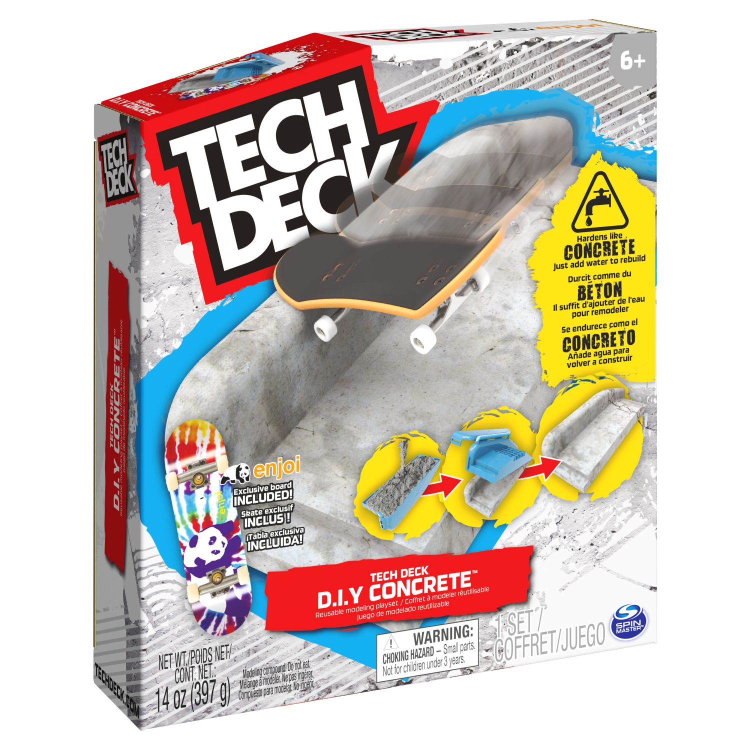 Buy Tech Deck DIY Concrete Reusable Modeling Set - 5 PK from TKC Sales Ltd.