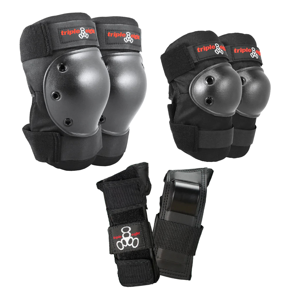 thumbnail image 2 of Triple Eight Saver Series Pad Set - Knee, Elbow & Wrist Protection For Skateboarding & Sports 2 of 10