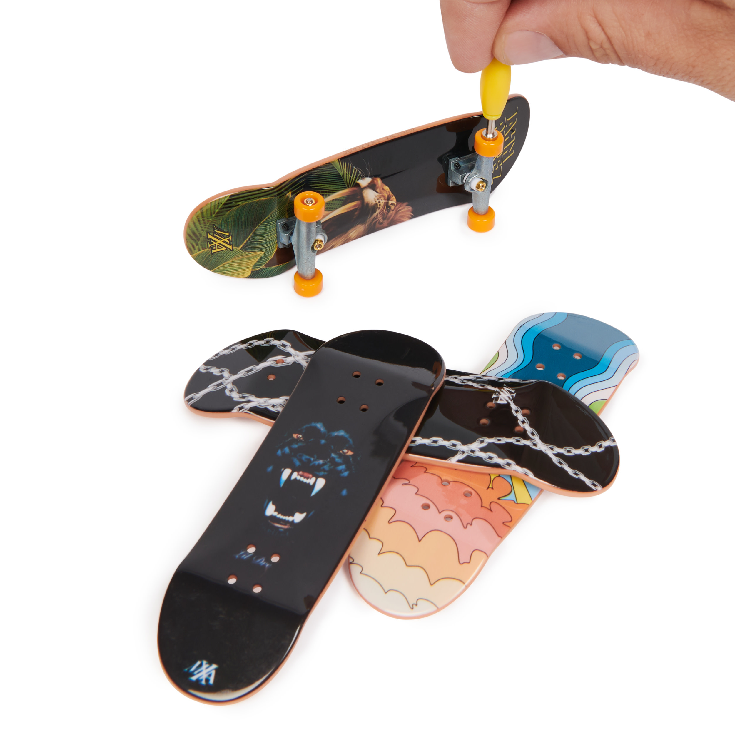 Tech Deck - Pack de 4 finger skates